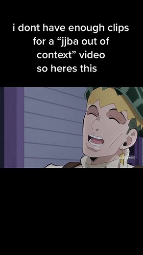 josukes laugh scares the shit out of me #josuke #rohan #jjbapart4 #jjbameme