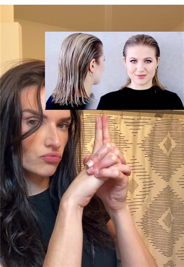 Tutorial: Slick Back Wet Hair Style