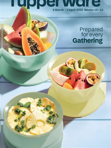 Join my Team: WhatsApp 060 852 6560! March is packed with great Tupperware deals, and I’ve picked three favourites you don’t want to miss! First up is the Tupperware Rice Maker (2.2L) now only R199. This kitchen favourite makes perfectly cooked rice in the microwave with minimal fuss. No pots boiling over, no standing at the stove – just quick, easy rice whenever you need it. Next is the Inspiration Bowl Set for R249. You get four 400ml bowls, each with its own lid. They’re perfect for snacks, s