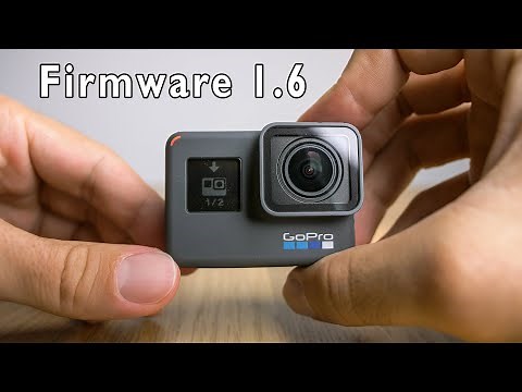 How to install Firmware 1.6 on your GoPro Hero 6 Black