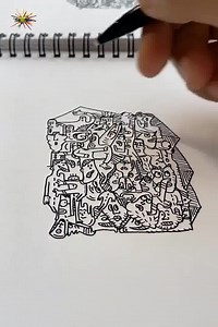 39K views · 327 reactions | Doodle─ The genre of painting is very cute #art #painting #draw | ART | Facebook