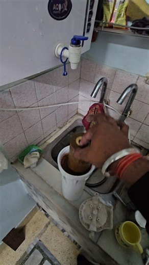 Ro filter change. #rowaterpurifier #waterfilter #waterpurifier #service #filter