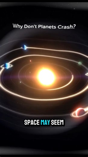 Why Don’t Planets Crash? #astronomy #planets #universe #physics #science #solarsystem #space #cosmos