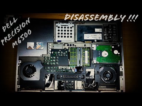 Dell Precision M6500 Disassembly