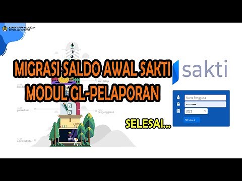 MODUL GLP SAKTI - CARA MIGRASI SALDO AWAL GLP DI SAKTI