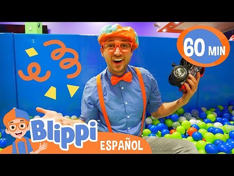 Blippi visita un Patio de Juegos Cubierto | Aprende con blippi | Videos educativos para niños