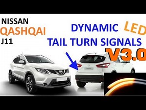 Nissan Qashqai J11 Dynamic Tail Turn Signals V3.0 (improved version)!