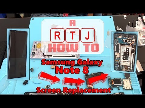 Samsung Galaxy Note 8 Screen Replacement - HOW TO Video Guide - SM-N950