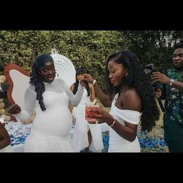 Elegant All-White Baby Shower Decor & Gender Reveal Highlights ✨