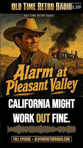 Gunsmoke - "Alarm At Pleasant Valley" (Old Time Radio, 1955) | Gunsmoke | Old Time Radio