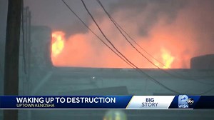 Buildings burned, businesses looted amid protests in Kenosha