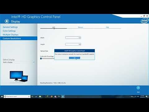 How to Overclock Your Laptop Monitor [Intel HD Graphics + Nvidia GPU]
