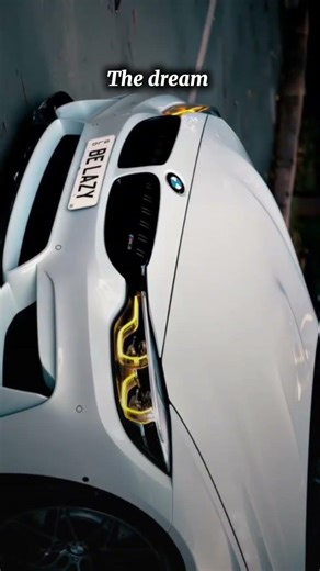 “Living the dream, one drive at a time. 🤍🏎️”