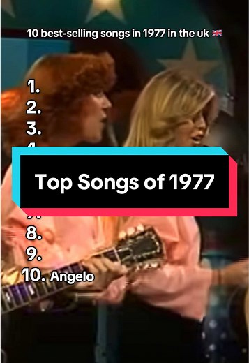 Top 10 Best-Selling Singles in the UK of 1977
