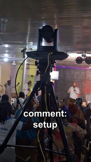 Budget PTZ Camera Setup In Church For Livestream 🎥🔥