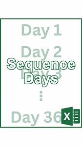 How to Sequence a list of Days in Excel‼️ ❤️ and follow for daily tips! 🗂️ Save this post for future reference! 👯 Share it with a friend! 🎁 Get Excel Templates, PDF Cheat Sheets, Trackers, and Trainings at the link in our bio! 🎯 Follow us on Instagram, YouTube, TikTok, and more at the link in our bio! #cheatsheets #excel #exceltips #googlesheets #spreadsheets #accounting #finance #corporate #office #work #tutorial | CheatSheets