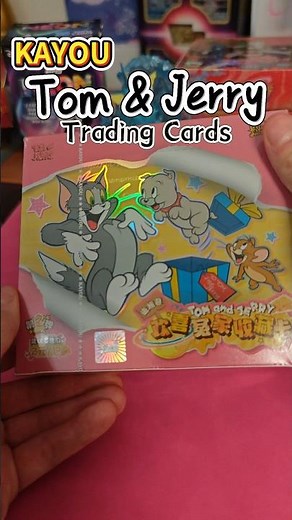 KAYOU Tom & Jerry Cards! My childhood classic is back! 4 Boosters of fun. #cartoon #tcg #tomandjerry