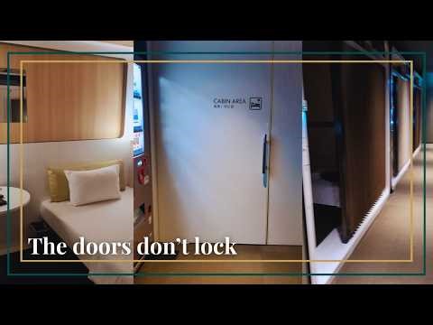 Three days in a First Class Japanese Capsule hotel for $76/night ✈️ カプセルホテルで学ぶ旅行英語