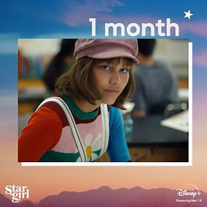 One 🌟 Month 🌟 Stream #Stargirl an Original Movie, on #DisneyPlus Mar. 13. | Disney
