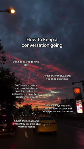 How to keep a conversation going