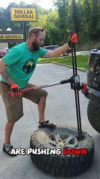 One way to use the Hi-Lift Jack! #offroadrecovery #offroadrecoverygear