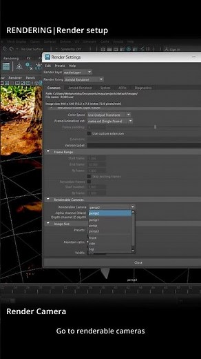 08. Maya-Render Setup: Render Camera
