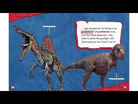 DINOSAURS || SPINE LIZARD || SPINOSAURUS || READ ALOUD
