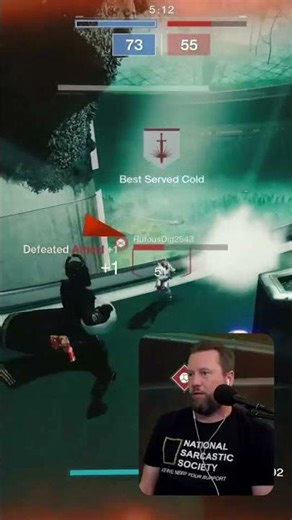 That was a lucky snowball toss! Having fun in the Destiny Dawning Event.