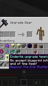 Crafting an OP Enderite Sword in Minecraft Create Mekanized End