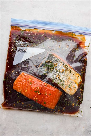 22K views · 70 reactions | Recipe here: https://therecipecritic.com/salmon-marinade/ A great salmon marinade makes your fish flavorful, tender, and juicy! This recipe gives each filet the perfect balance of savory, sweet, and tangy flavors. | Tried and True Recipes | Facebook