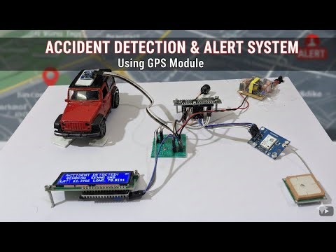 Vehicle Crash Detection | Accident Alert | IoT | ESP8266 | Accident | MPU6050 | GPS | NodeMCU
