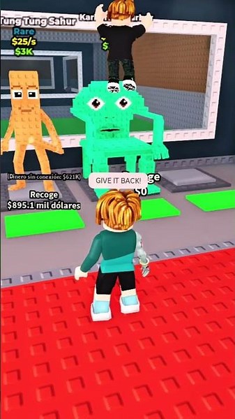 The noob dressed up as a brainrot 😳 #shorts