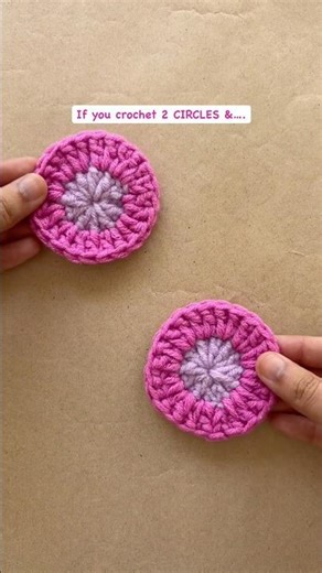 Easy crochet POUCH tutorial 🌸✨use as bagcharm too 🎀 #crochetforbeginners #crochetgiftideas #shorts