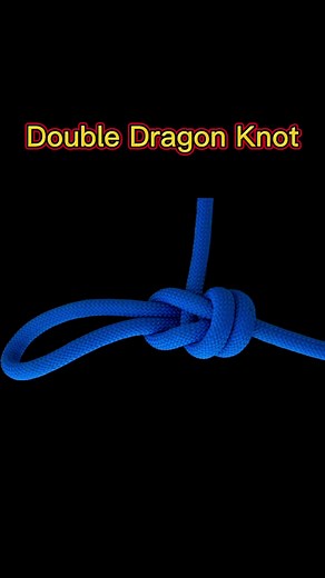 586K views · 13K reactions | Double Dragon Knots | Anchor Knots. Check full video  https://youtu.be/vvXUlQDke-I #anchor #knot #tutorial #mountaineering #treeclimbing #rescue #useful #reelsinstagram #reelsviral #reelsvideo | Nots | Facebook