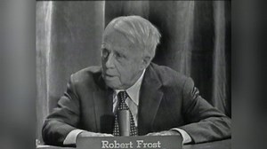 Robert Frost reveals the poem that defines America: Meet the Press Archive