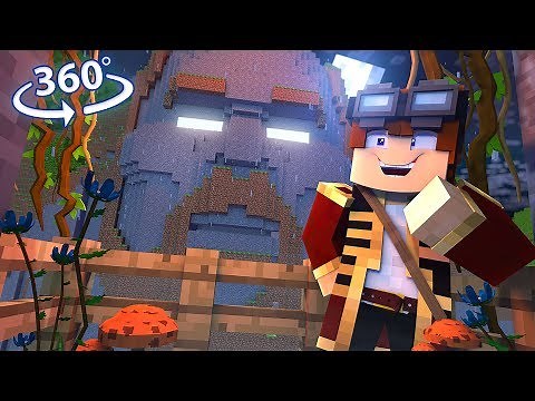 The Temple of NOTCH in 360° - A Minecraft VR Video