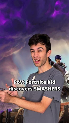 PoV: Fortnite kid Discovers SMASHERS in Save the World