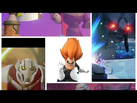 Disney Infinity All Bosses + Cutscenes