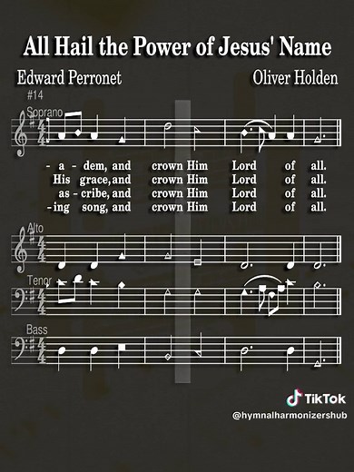 All Hail the Power of Jesus’ Name Hymn Lyrics & History