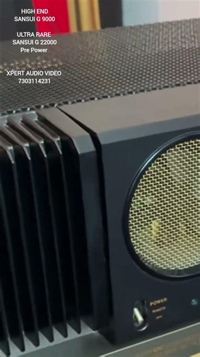 Vintage High end SANSUI G 9000DB & Vintage Ultra Rare SANSUI G 22000 pre power stereo receivers