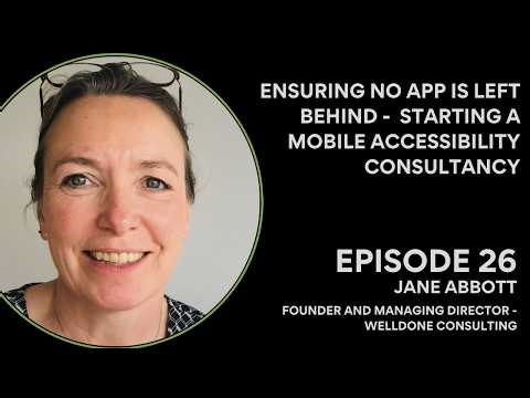 No app left behind - Starting a mobile accessibility consultancy