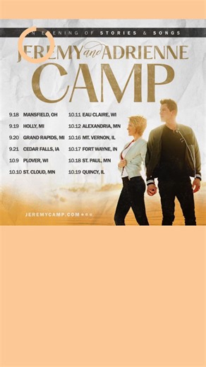 An Evening of Stories & Songs with Jeremy & Adrienne Camp