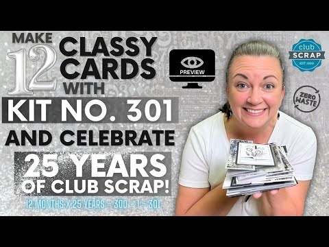 Kit No 301 Card Kit Preview | Learn the tower flag card, double decker card and more!