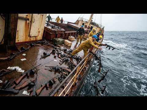 We Discovered Sealed WWII Tommy Guns: Unboxing "Grease-Packed" Crates (Real Recovery)