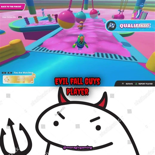 Evil Fall Guys Player!