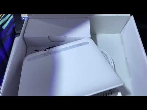 Universal Vodafone SmartSurf ZTE MF255V/MF253V 4G Router Unboxing.