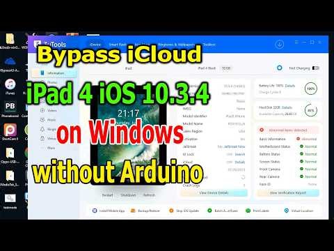 Bypass iCloud iPad 4 iOS 10.3.4 is Activation Lock on Windows