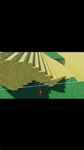 Creating Grass Around Stairs in My Roblox Game