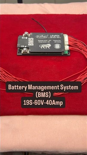 Pulstron BMS (19S-60V-40Amp) Battery Management System #pulstron #backuppower #batteryaccessories