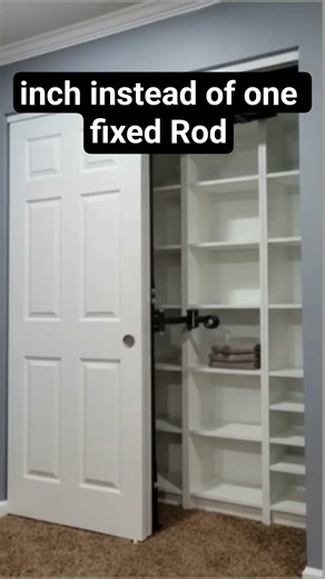Maximize the space in your home closets with this clever innovation rotating closet rod #closet